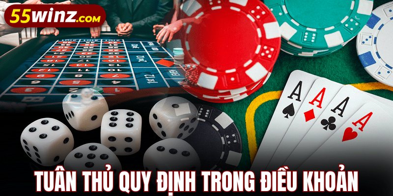 Tuân thủ đúng các quy định thiết lập trong điều khoản